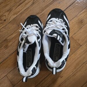 Skechers Sport Black and White Sneakers
